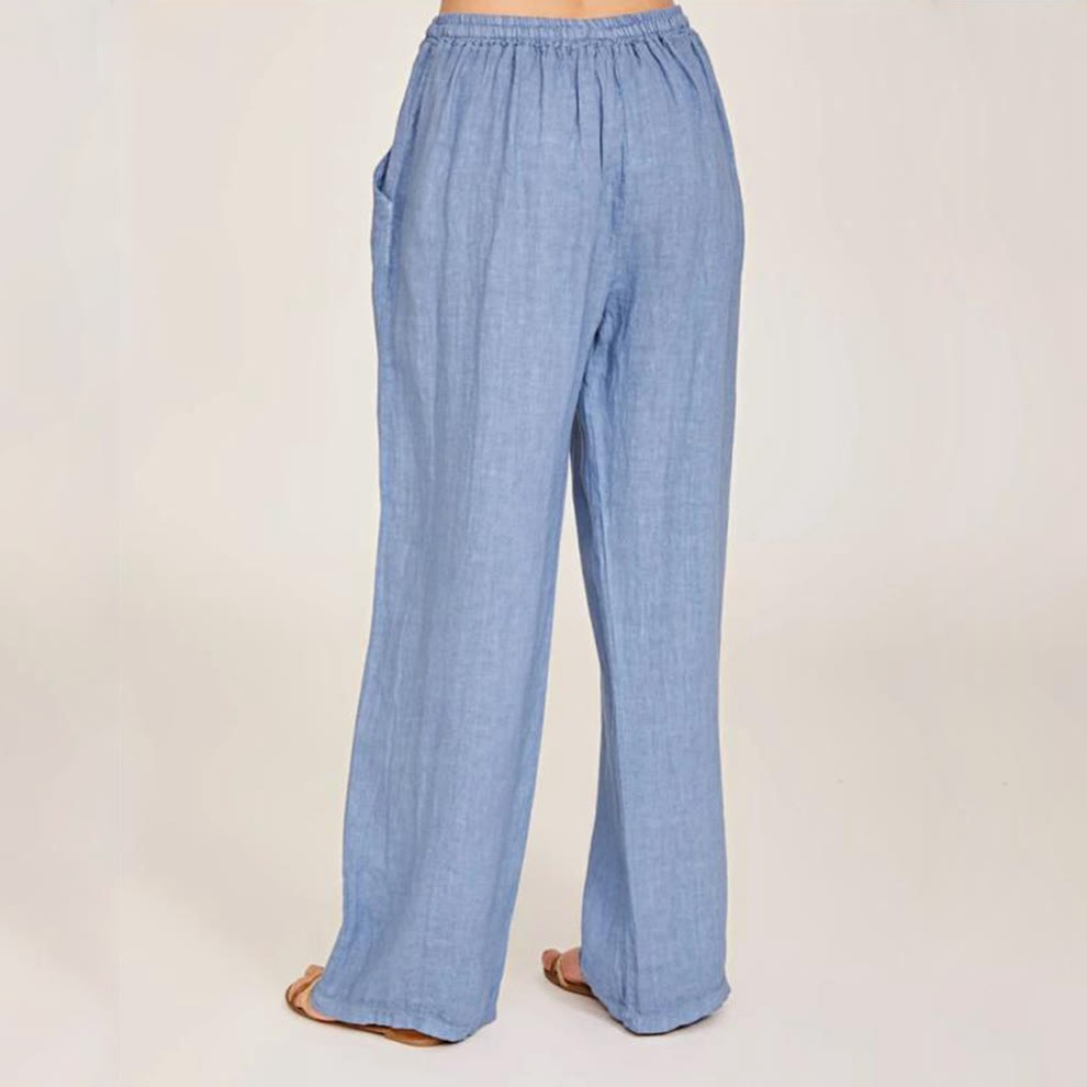 Olivenorma Women's Cotton Linen Wide Leg Pants