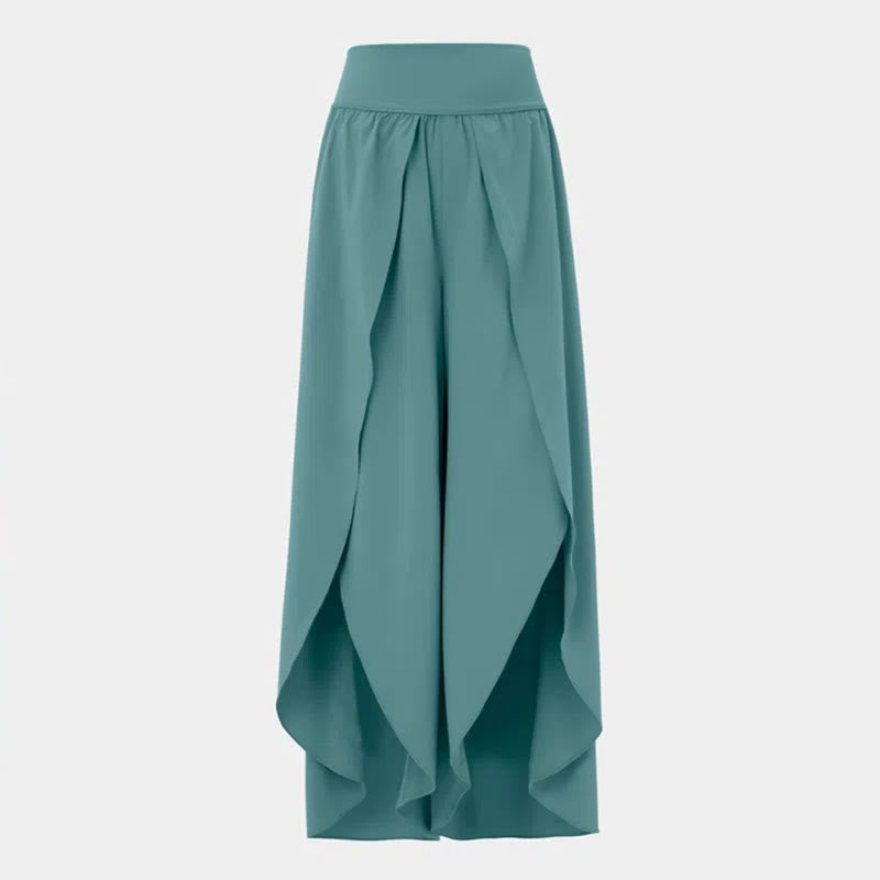 Olivenorma Women's Loose Fit Slit Stretch Yoga Pants