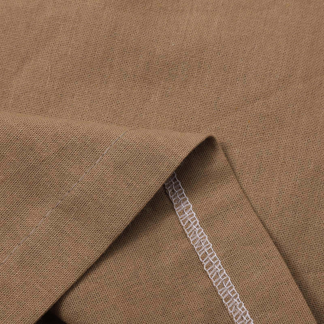 Olivenorma Plain Color Wide Leg High Waist Loose Fit Women's Lounge Pants with Pockets - image 31