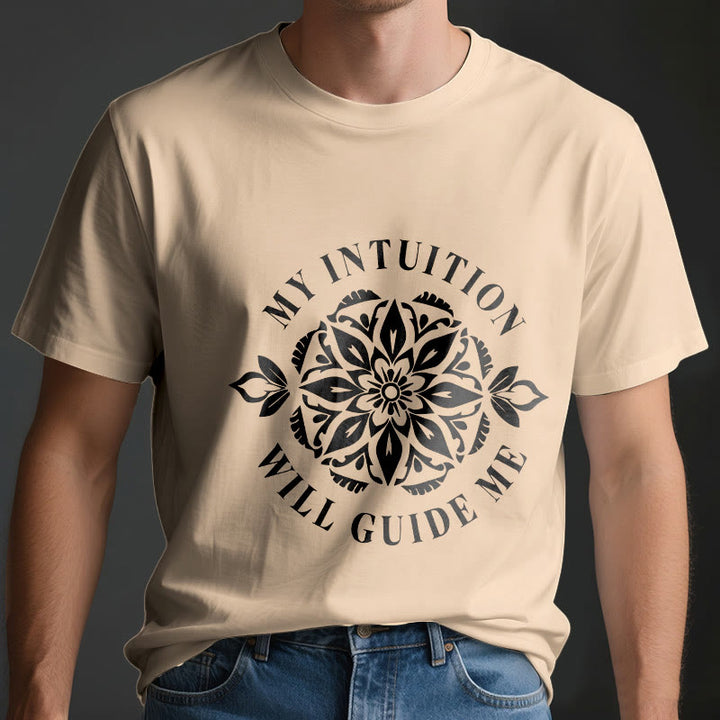 Olivenorma "MY INTUITION WILL GUIDE ME" Floral T-Shirt - image 4