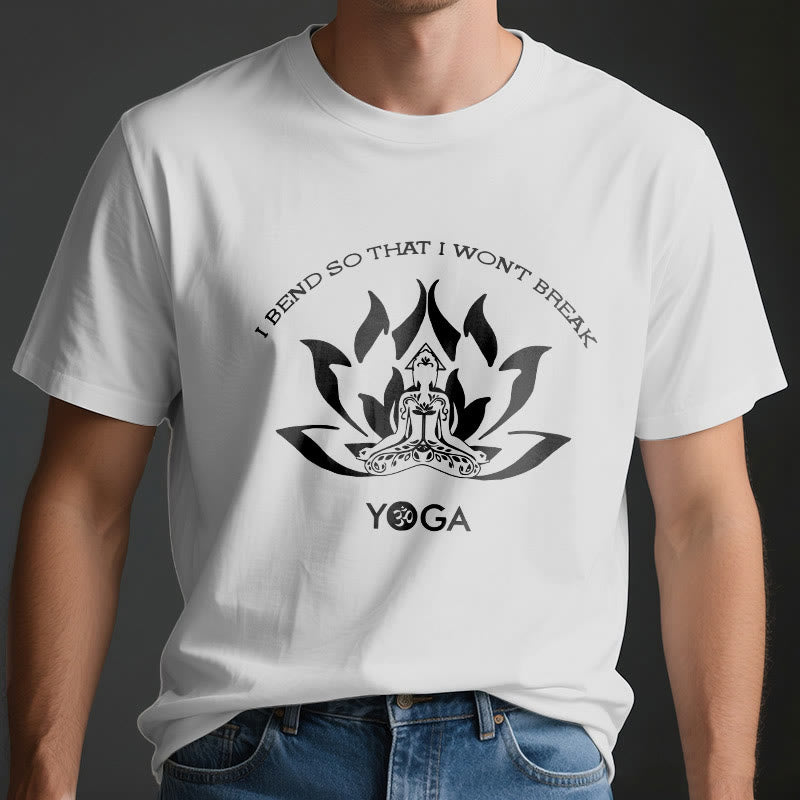 Olivenorma "I Bend So That I Won't Break" Yoga T-Shirt