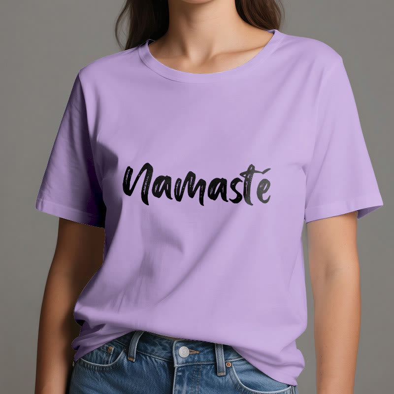 Olivenorma Namaste Yoga Unisex Pilates T-Shirt