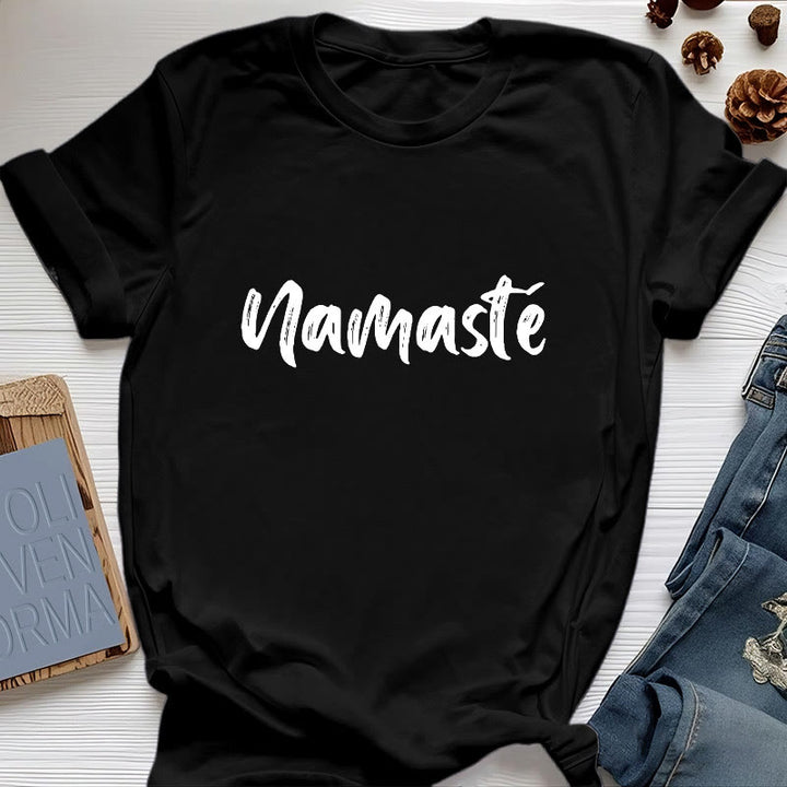 Olivenorma Namaste Yoga Unisex Pilates T-Shirt