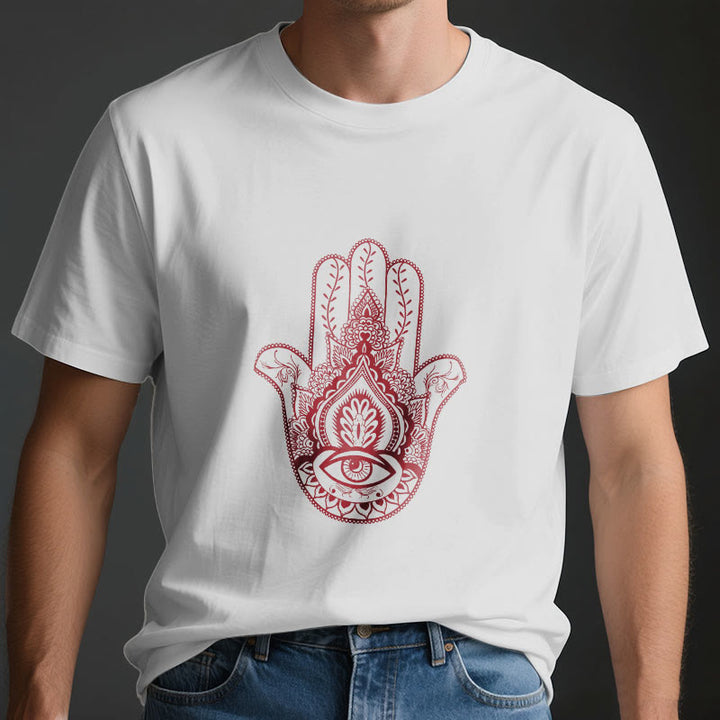 Olivenorma Soft Hamsa cotton T-Shirt