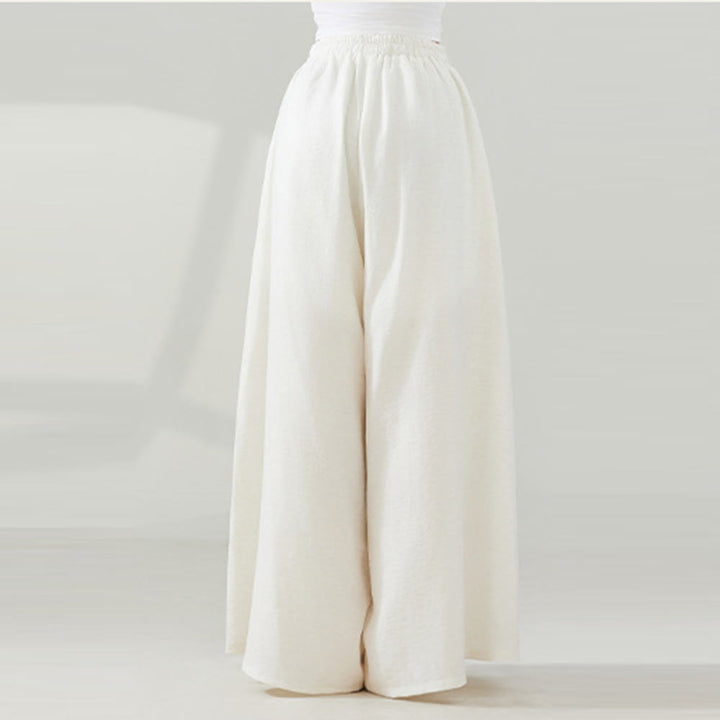 Olivenorma Viscose Drape Yoga Wide-Leg Flared Pants - image 2