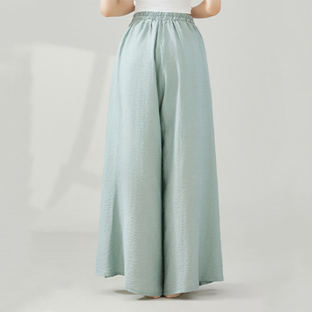 Olivenorma Viscose Drape Yoga Wide-Leg Flared Pants - image 11
