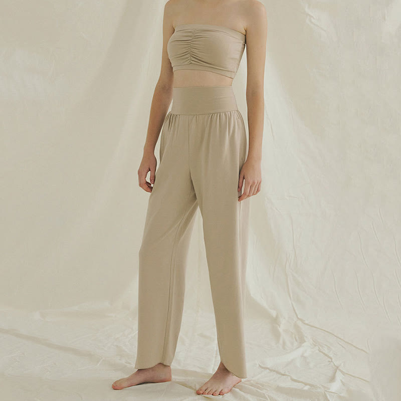 Olivenormafor High Waist Loose Fit Sweatpants Wide Leg Yoga Pants - image 23