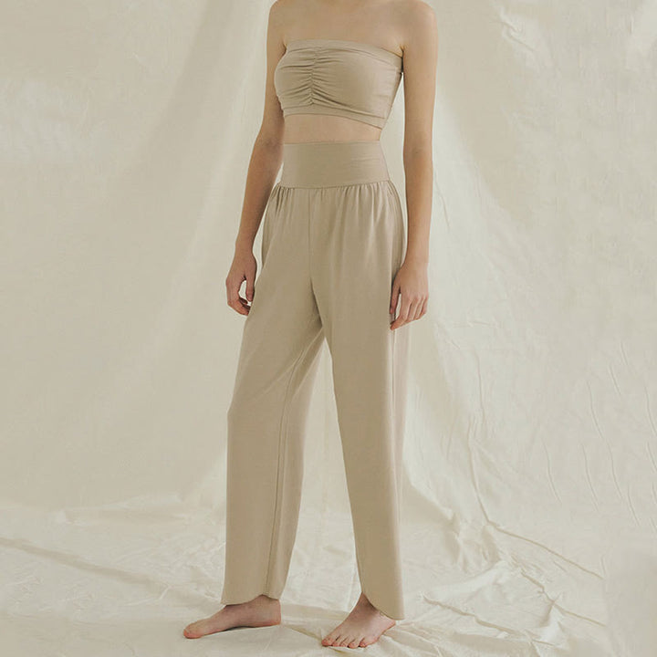 Olivenormafor High Waist Loose Fit Sweatpants Wide Leg Yoga Pants - image 23