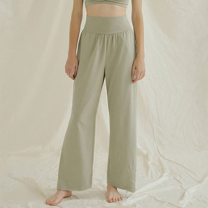 Olivenormafor High Waist Loose Fit Sweatpants Wide Leg Yoga Pants - image 16