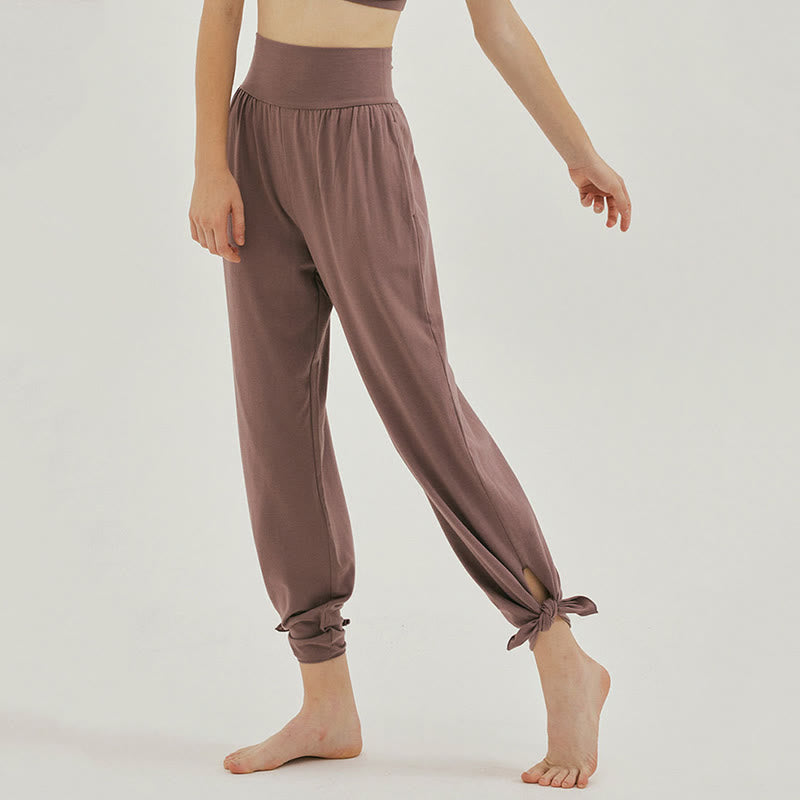 Olivenormafor High Waist Loose Fit Sweatpants Wide Leg Yoga Pants - image 5