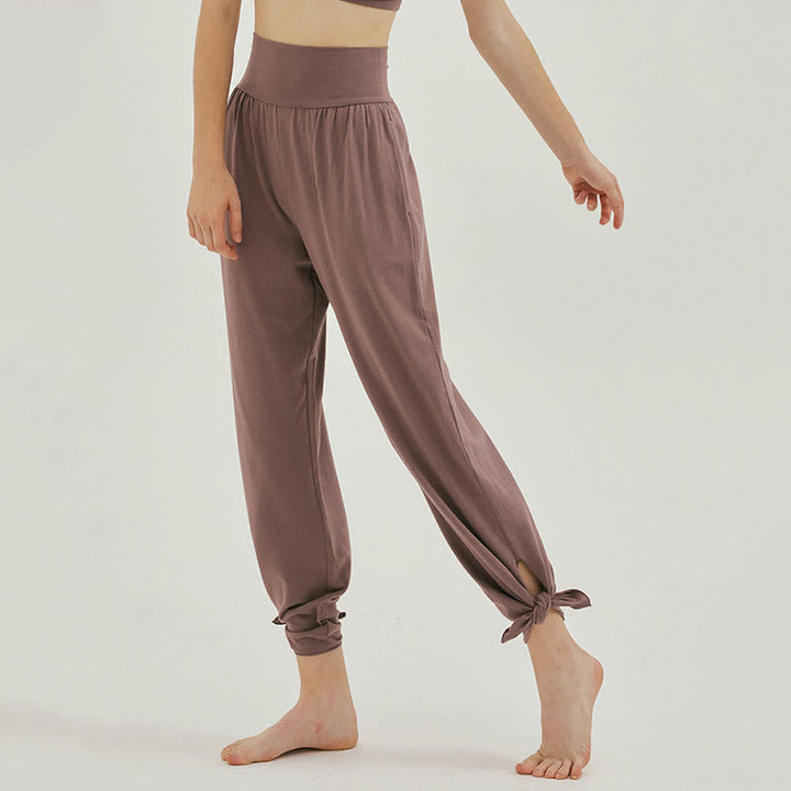 Olivenormafor High Waist Loose Fit Sweatpants Wide Leg Yoga Pants - image 5