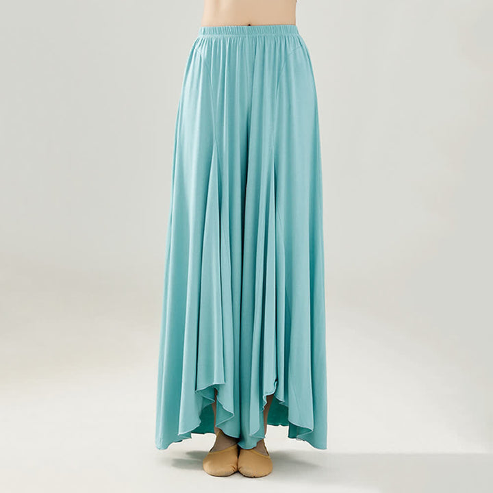 Olivenorma Modal Loose Flowy Ruffle Yoga Pants - image 6