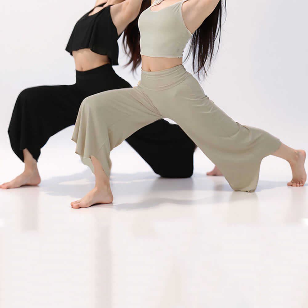 Olivenorma Plain Color High-Waist Women Flare Yoga Pants  - image 8