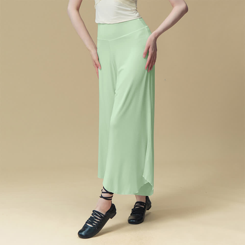 Olivenorma Nylon High-Waist Breathable Yoga Pilates Pants - Green - L - image 10