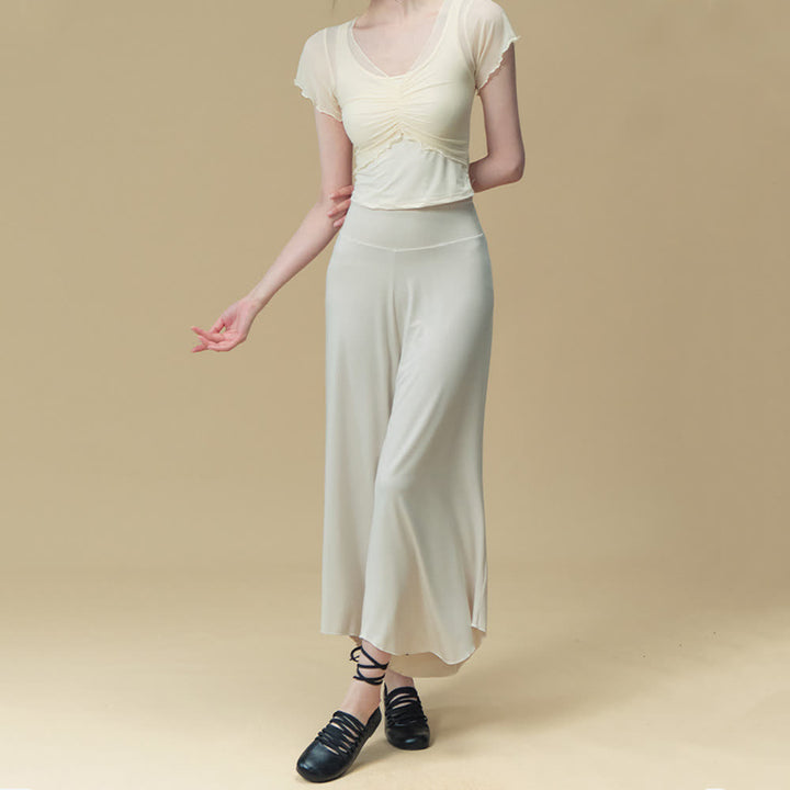 Olivenorma Nylon High-Waist Breathable Yoga Pilates Pants - image 7