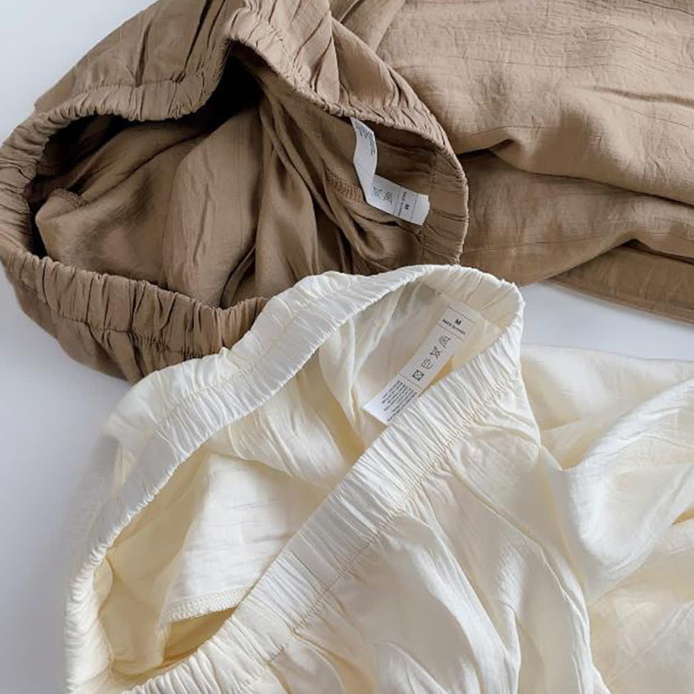 Olivenorma Tencel Cotton Linen Loose Wide-Leg Yoga Pants - image 10