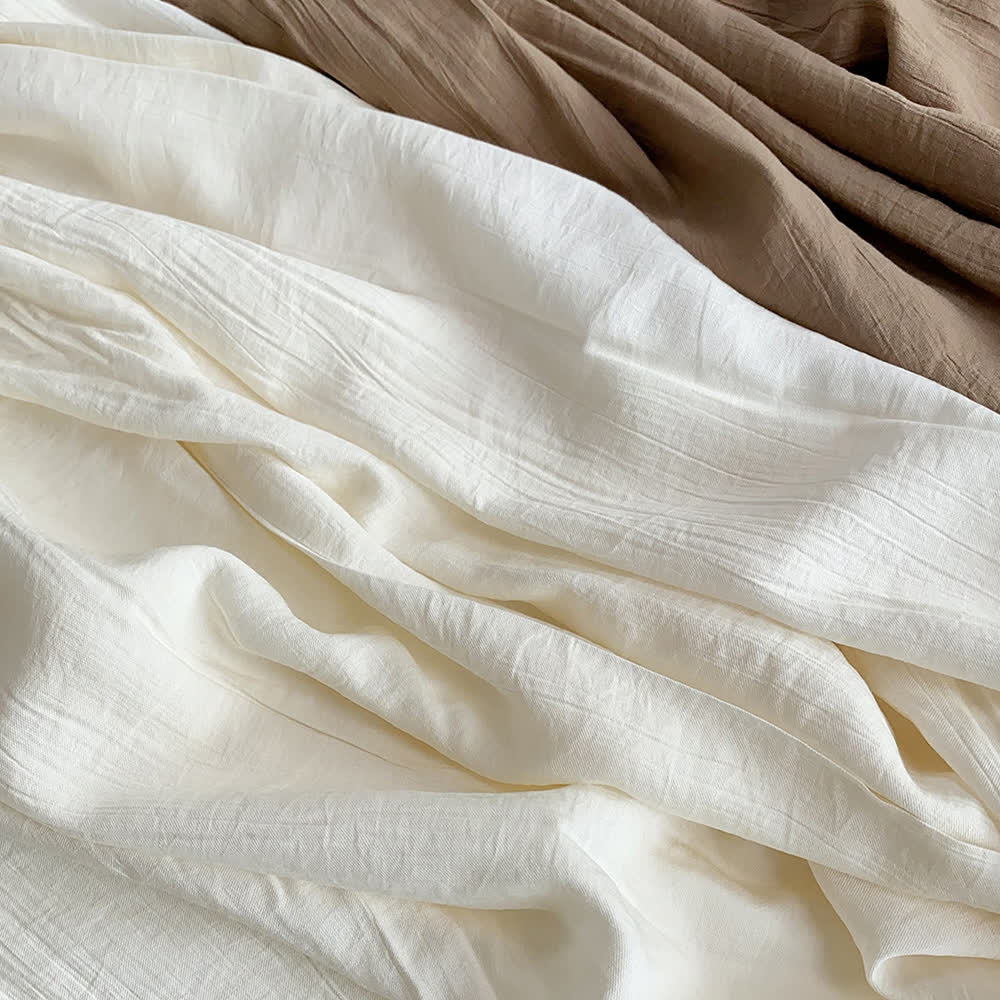 Olivenorma Tencel Cotton Linen Loose Wide-Leg Yoga Pants - image 12