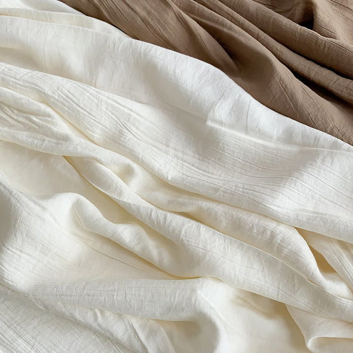 Olivenorma Tencel Cotton Linen Loose Wide-Leg Yoga Pants - image 12