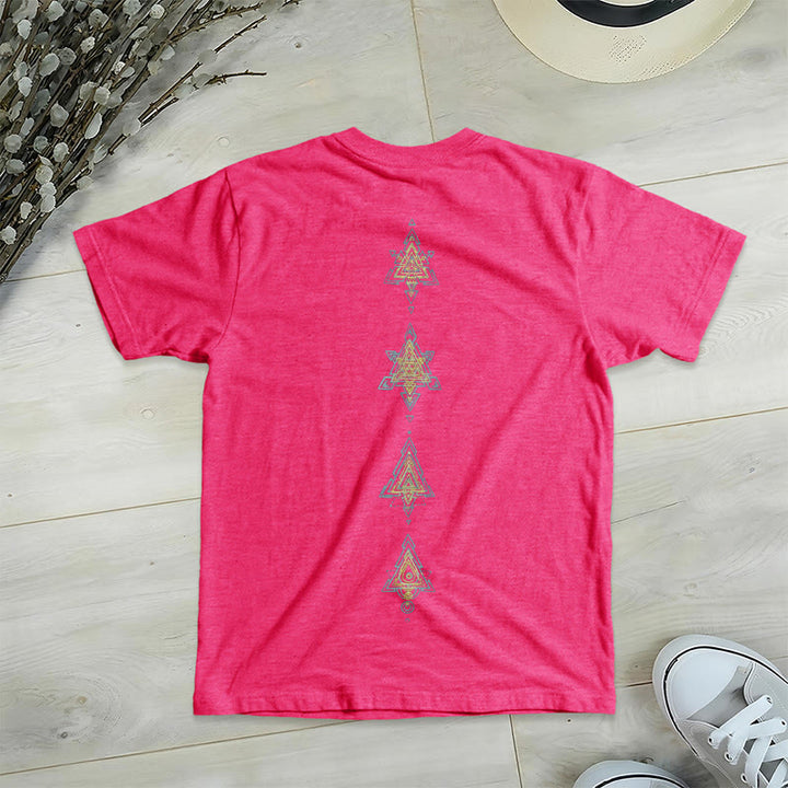 Olivenorma Metatro's Cube Symbol Sacred Geometry Healing Tee V-Neck Spiritual T-Shirt - image 34