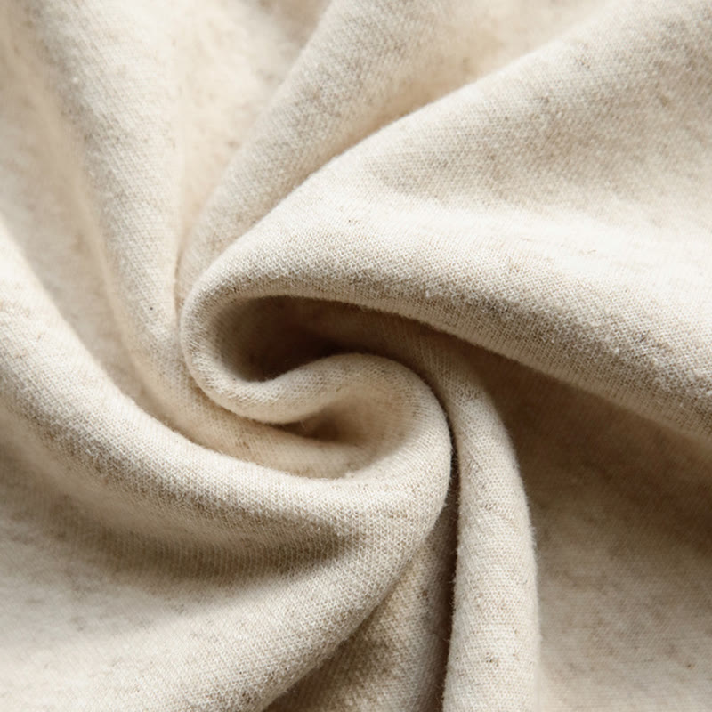 Olivenorma Designed Long Sleeve Cotton Linen Blouses Regular Fit Tops Sweatshirt - image 11