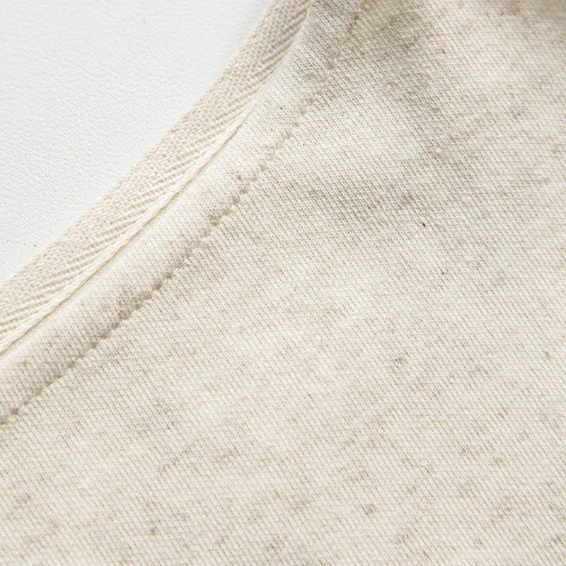 Olivenorma Designed Long Sleeve Cotton Linen Blouses Regular Fit Tops Sweatshirt - image 10