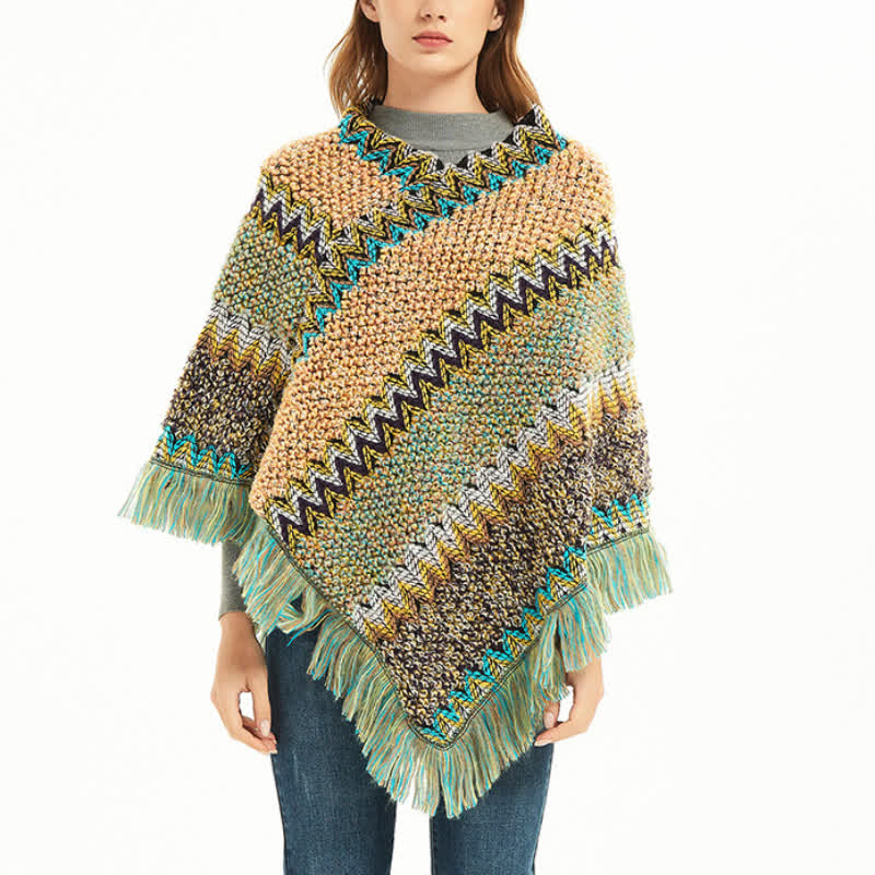 Olivenorma Boho Chic Fringe Wrap Shawl - image 2
