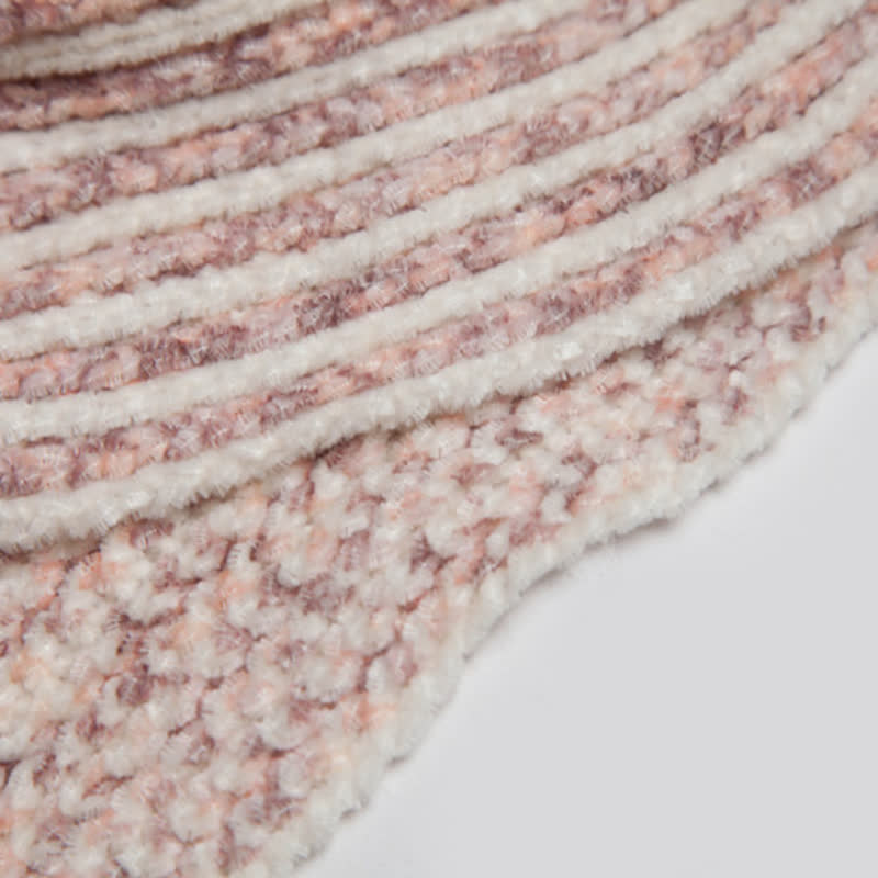 Olivenorma Striped Knit Pullover Shawl - image 19