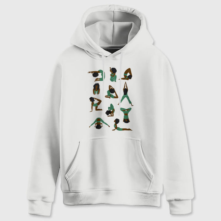 Olivenorma Yoga Poses Oversized Sweatshirts Outfits Fleece Sweaters Tops Hoodies - image 7