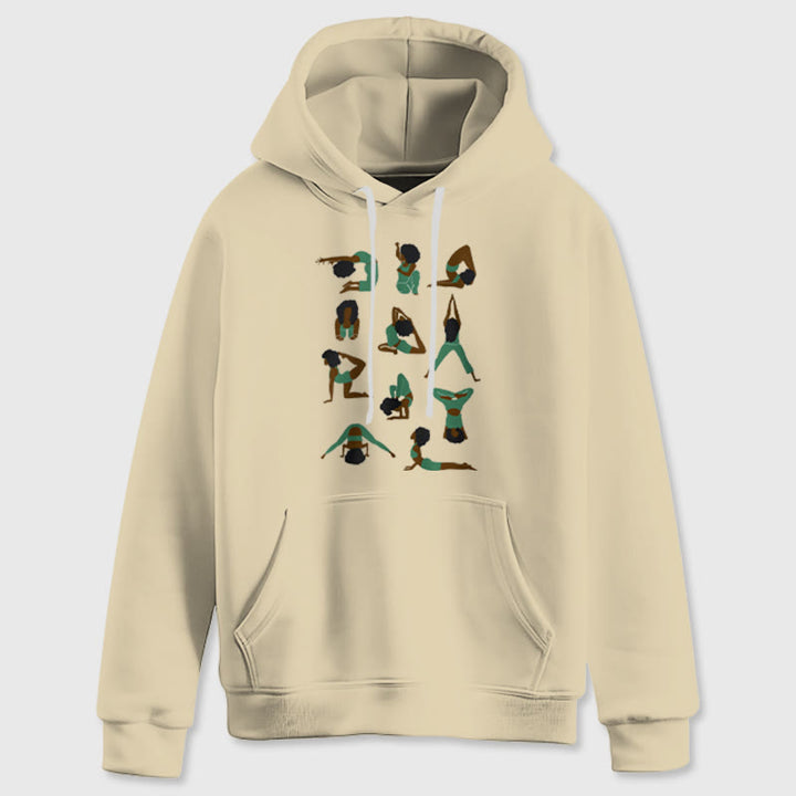 Olivenorma Yoga Poses Oversized Sweatshirts Outfits Fleece Sweaters Tops Hoodies - image 13