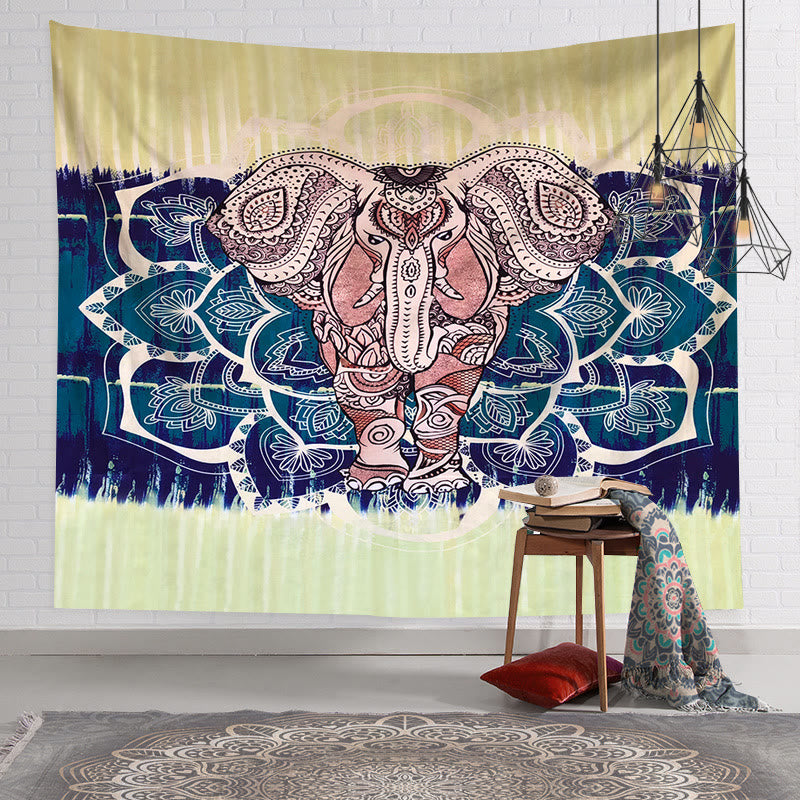 Olivenorma Yoga Backdrop Fabric Decorative Wall Covering Mural Tapestry - Flannel - Mammoth#1 - 78.74"*59.05"(200*150cm) - image 4