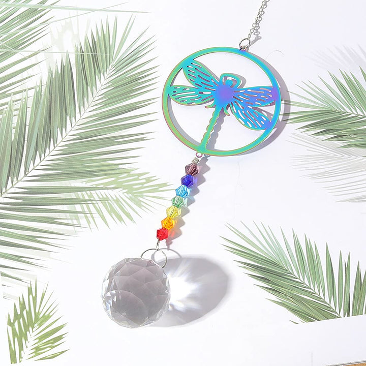 Olivenorma Clear Crystal Hanging Chakra Beads Wind Chime Suncatcher - image 32