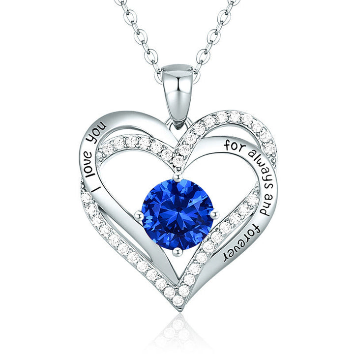 FREE Today: "I Love You Always and Forever" – Forever Love Birthstone Heart Necklace - image 19