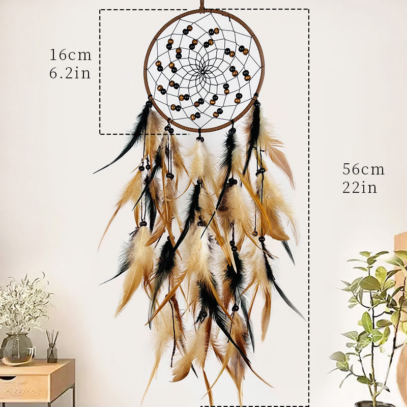 Olivenorma Bronzite Black Onyx Brown Dream Catcher