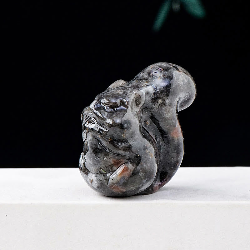 Olivenorma Natural Crystal Squirrel Carving Ornament Gemstone Decoration - image 20