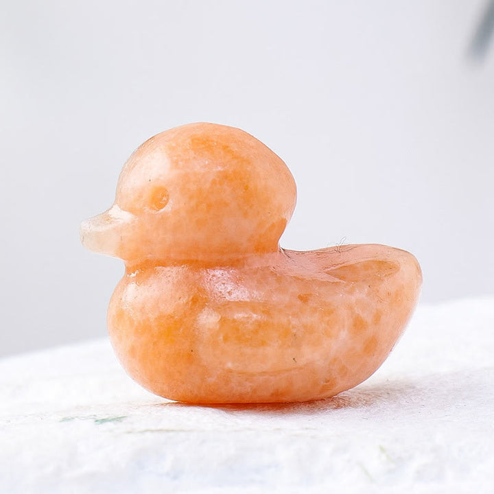 Olivenorma 1.2Inch Quartz Crystal Duck Carving Gemstone Decoration - image 36