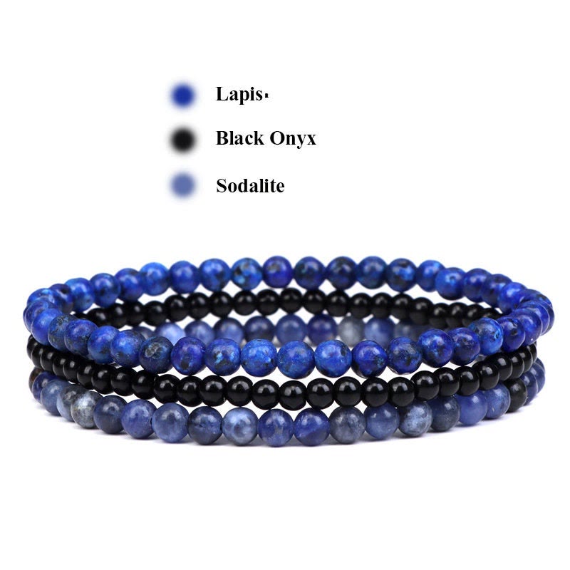 Olivenorma Protection From Negative Energies Lapis Lazuli Bracelet