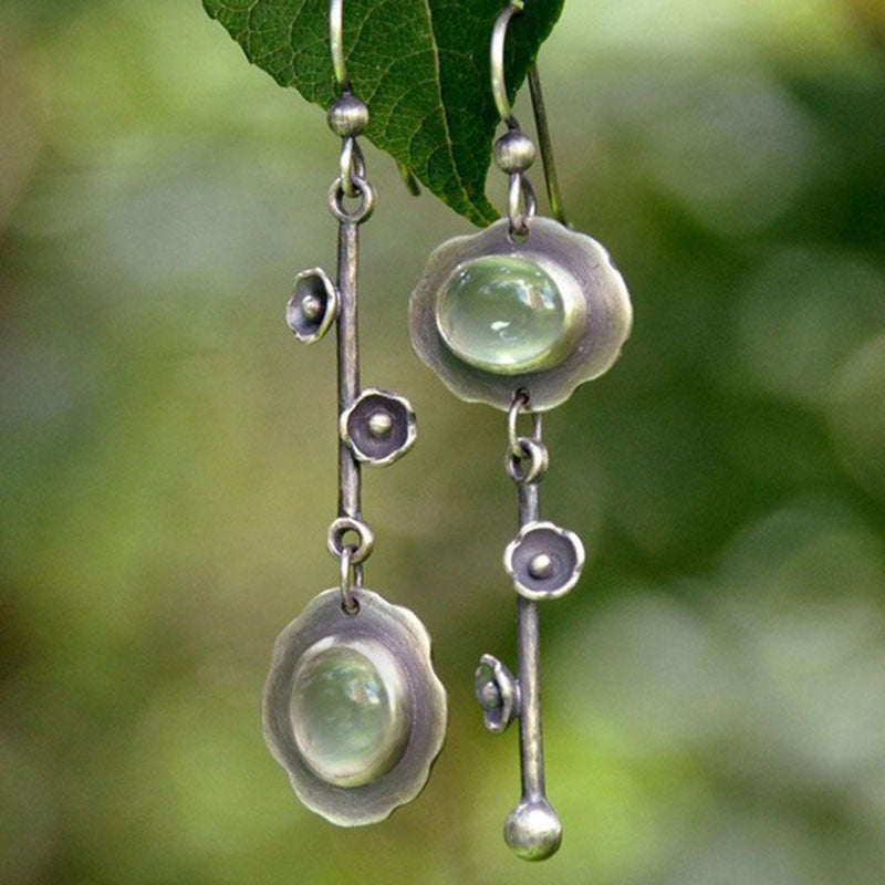 Olivenorma Retro Crystal Purification Earrings