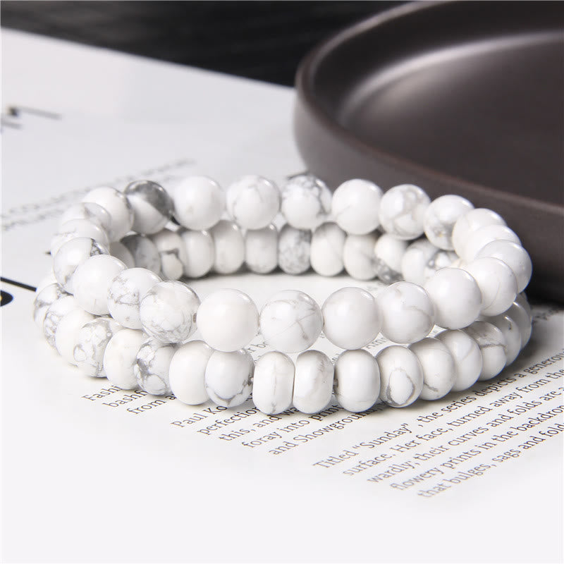 Olivenorma Beaded Jewelry For Man Double Layer Bracelet Set