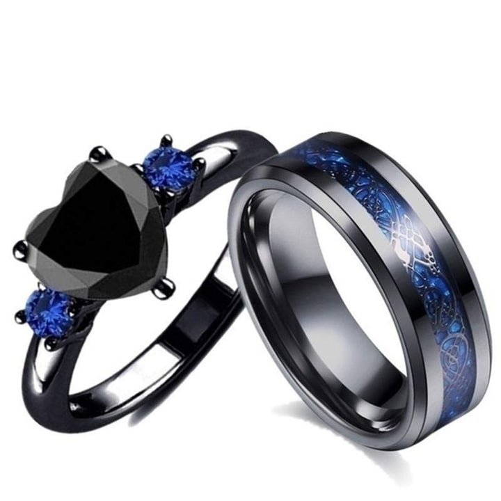 (Clearance 30% OFF / CODE: OFF30) Olivenorma For Noble Love Couple Rings