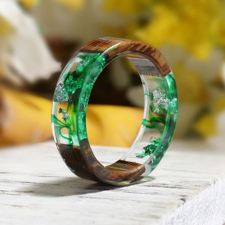 Olivenorma Intellectual & Optimistic - Handmade Wood Ring - image 27