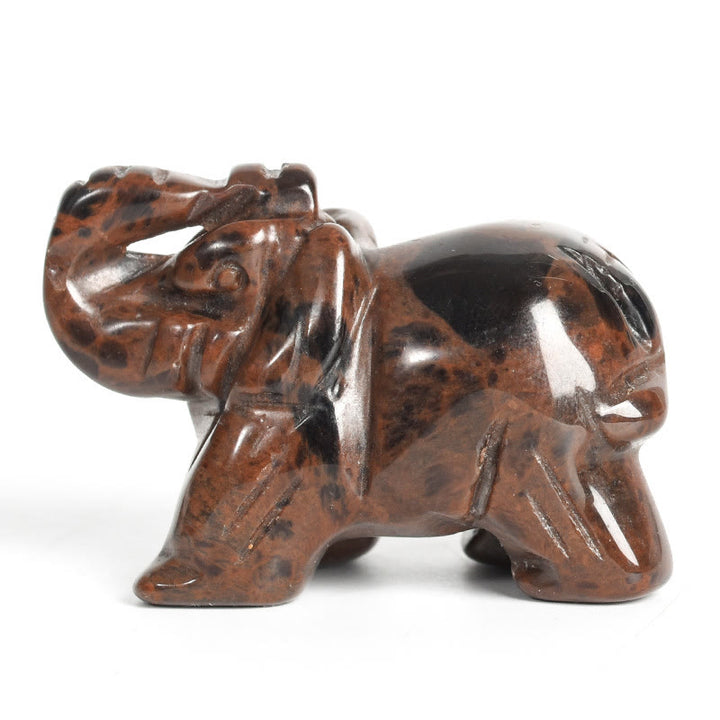 Olivenorma 1.5/2 Inches Carved Elephant Figurine Gemstone Decoration - image 28
