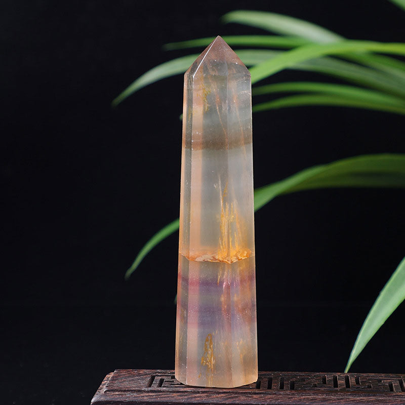 Fluorite Natural Crustal Reki Crystal Wands