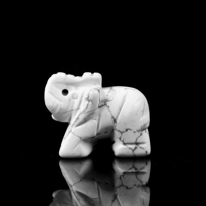 Olivenorma 1.5/2 Inches Carved Elephant Figurine Gemstone Decoration - image 14
