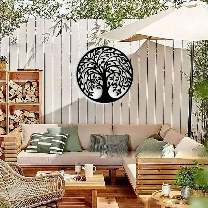 Olivenorma Tree Of Life Metal Wall Decor