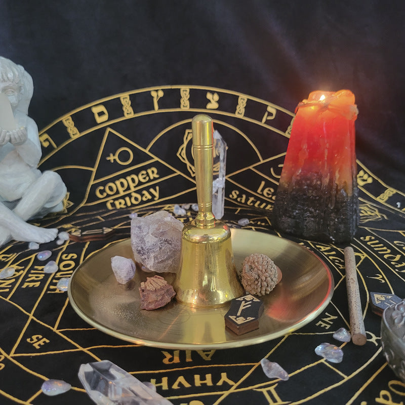 Olivenorma Three Phase Moon Pentagram Stainless Steel Holy Plate