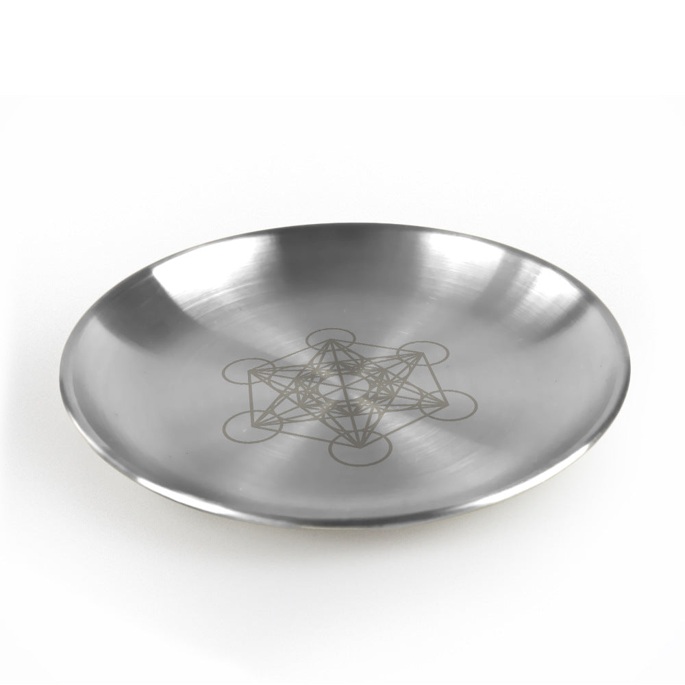  Olivenorma Phase Moon Pentagram Stainless Steel Holy Plate - image 7