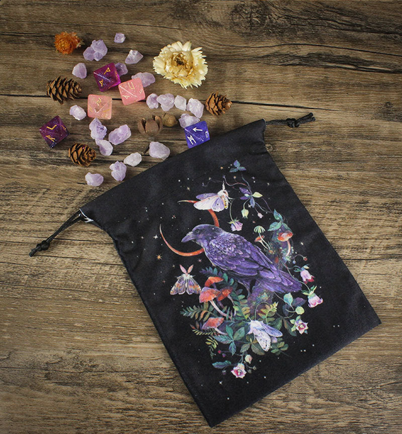 Olivenorma Moth Butterfly Velvet Crystal Storage Bag - image 11
