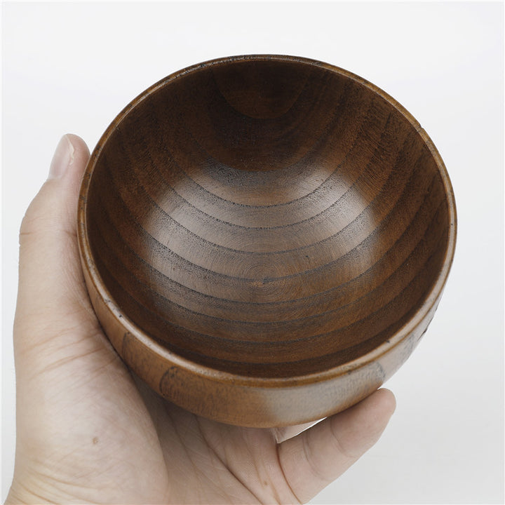 Olivenorma Engraved Pentagram Moon Phases Goddess Wooden Holy Bowl