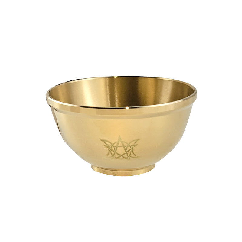 Olivenorma Three Phase Moon Pentagram Fragrance Copper Holy Bowl