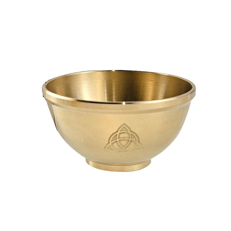 Olivenorma Three Phase Moon Pentagram Fragrance Copper Holy Bowl